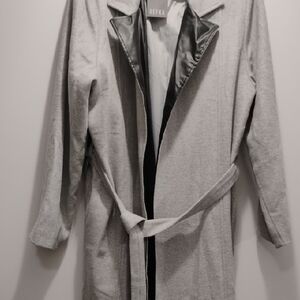 Light Gray Women's Trench Coat